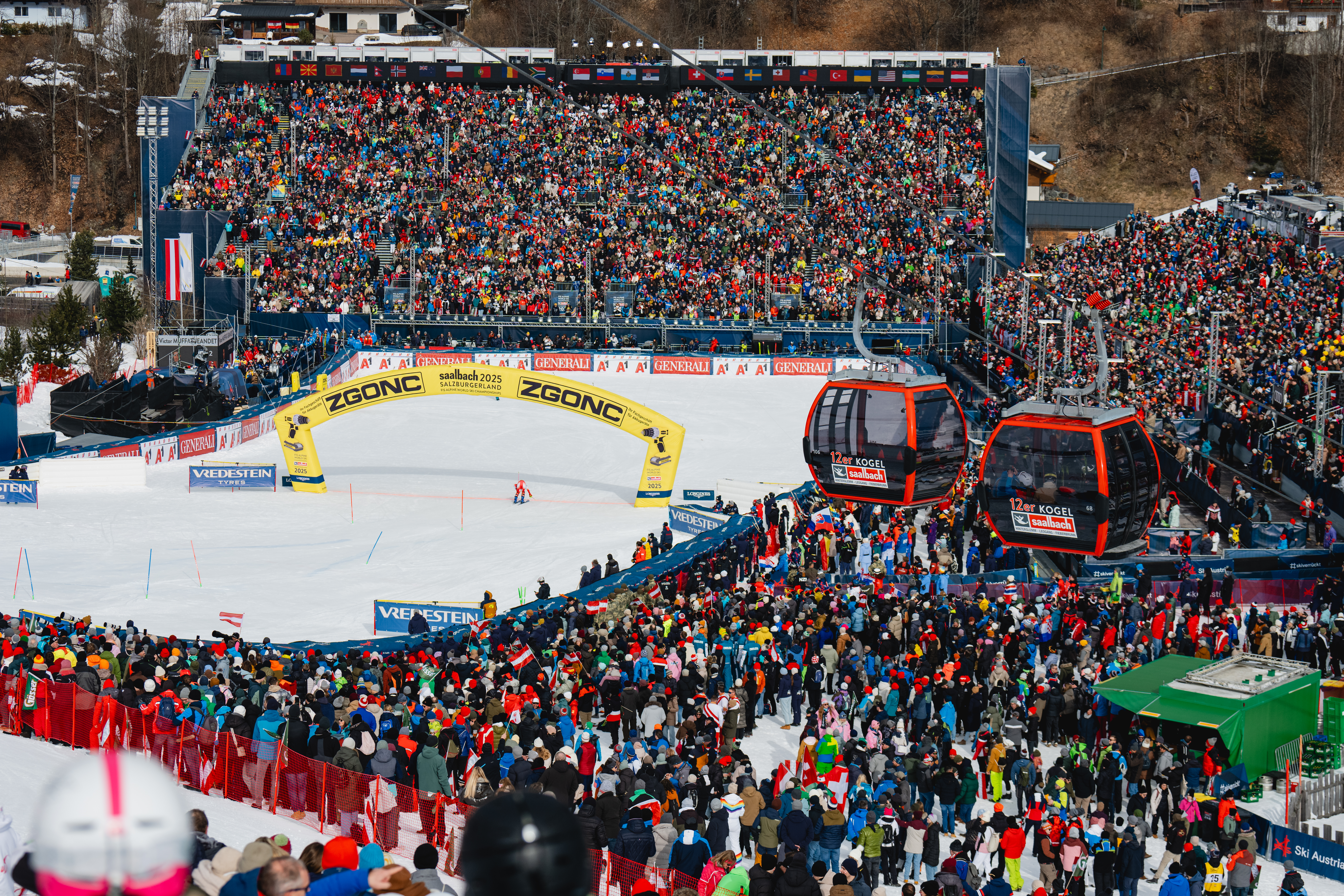 FIS Alpine Ski Weltmeisterschaften Saalbach 2025 16.02.2025